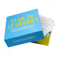 JEU ET CA, TU LE SAVAIS?